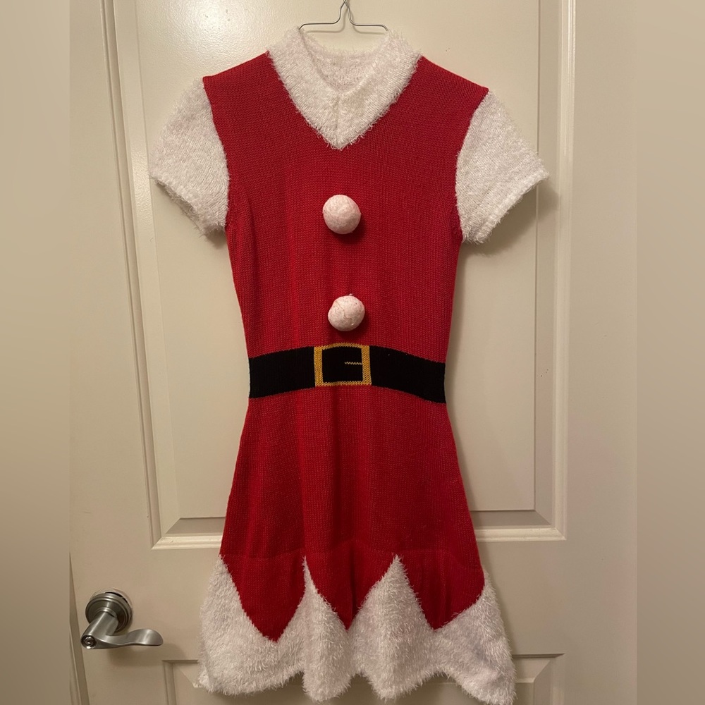 Santa Sweater Dress